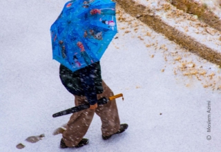 Snow and Colors by Moslem Azimi