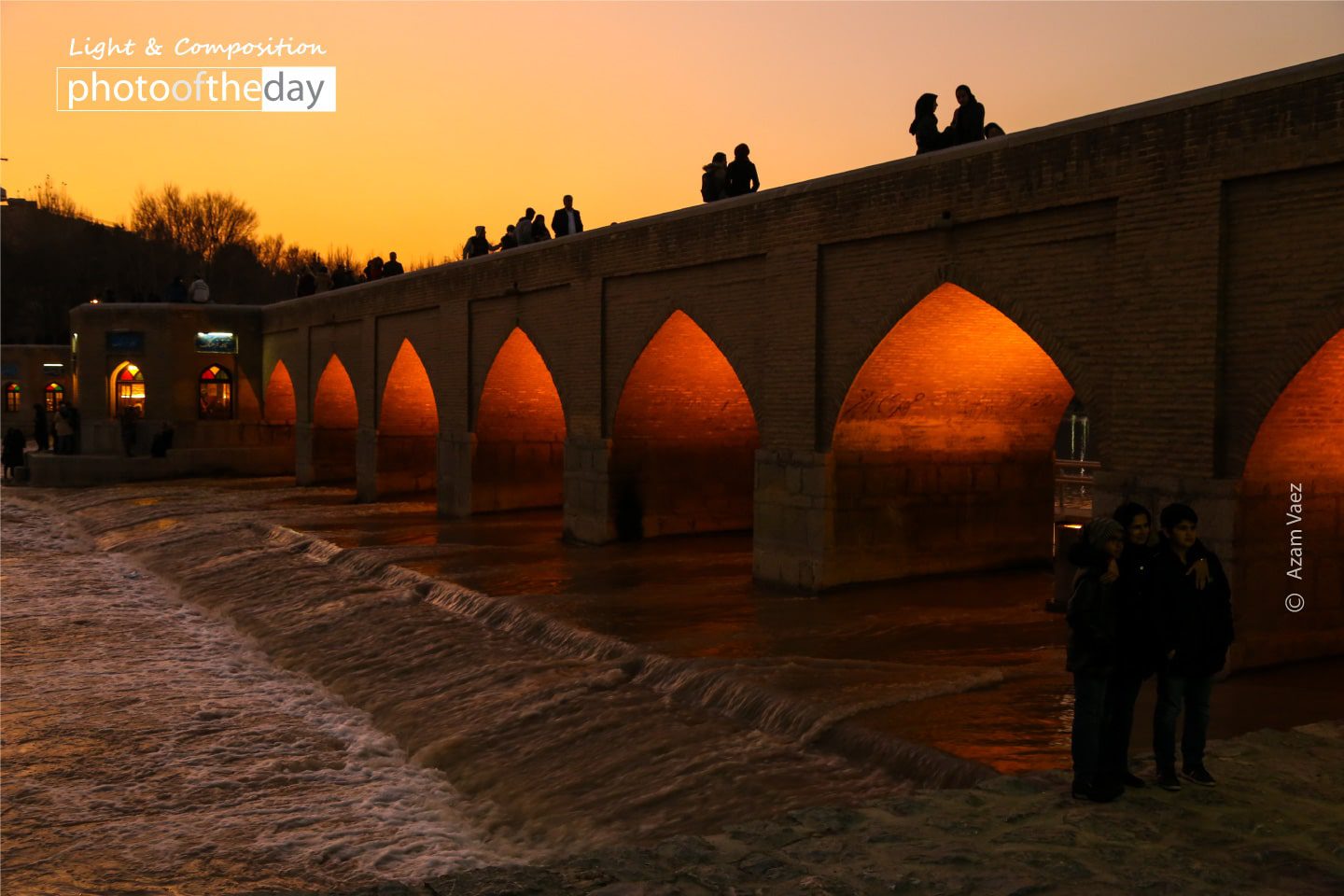Night Photography, Award Winning Photography, Photo of the Day, Azam Vaez, Choobi Bridge - The Choobi Bridge by Azam Vaez The Choobi Bridge by Azam Vaez - Night Photography, Award Winning Photography, Photo of the Day, Azam Vaez, Choobi Bridge