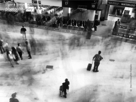 The Rush Hour by Von Christopher Trabado - Photojournalism, Long-exposure Photography, Photography Awards, Motion Photography,  Art Photography