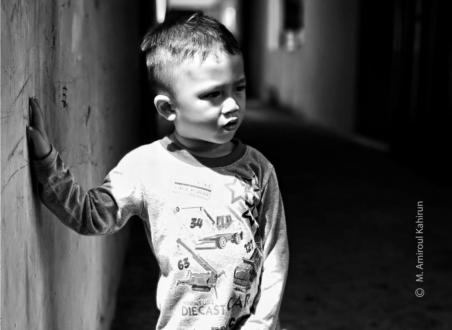 The Nephew by M. Amiroul Kahirun - Photojournalism, Portrait Photography, Art Photography, Photo of the Day, Photography Awards