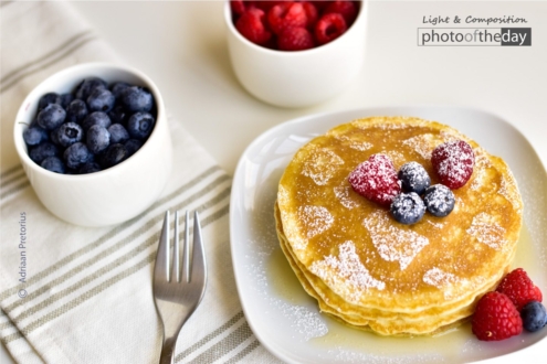 Pancakes for Breakfast by Adriaan Pretorius - Food Photography, Photography Awards, Photo of the Day, Adriaan Pretorius, Light & Composition