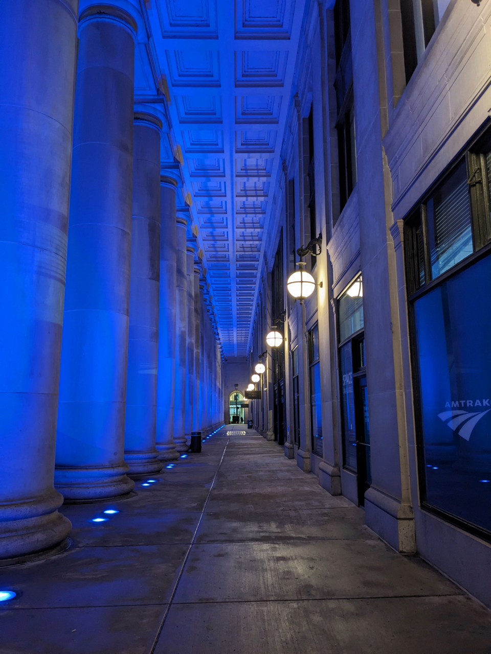 Blue Chicago by Olga Kulemina - Night Photography, Art Photography, Chicago Photography, Olga Kulemina, Photo of the Day