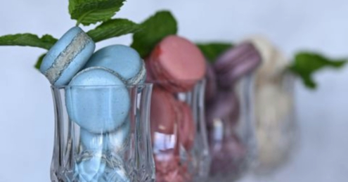 Champagne Macarons by Leanne Lindsay - Food Photography, Photography Education, Art Photography, Online Photography Courses, Photography Awards