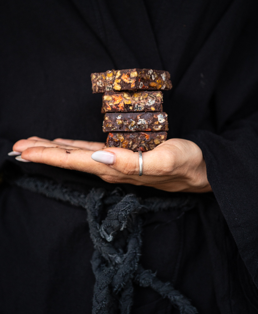 Halva in Chocolate by Natalia Zotova - Food Photography,  Art Photography, Photo of the Day, Photography Education, Online Photography Courses