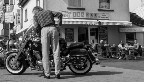 Eye-catcher Motorcycle by Wilfried Claus - Photo of the Day, Street Photography, Photography Awards, Art Photography, Online Photography Courses