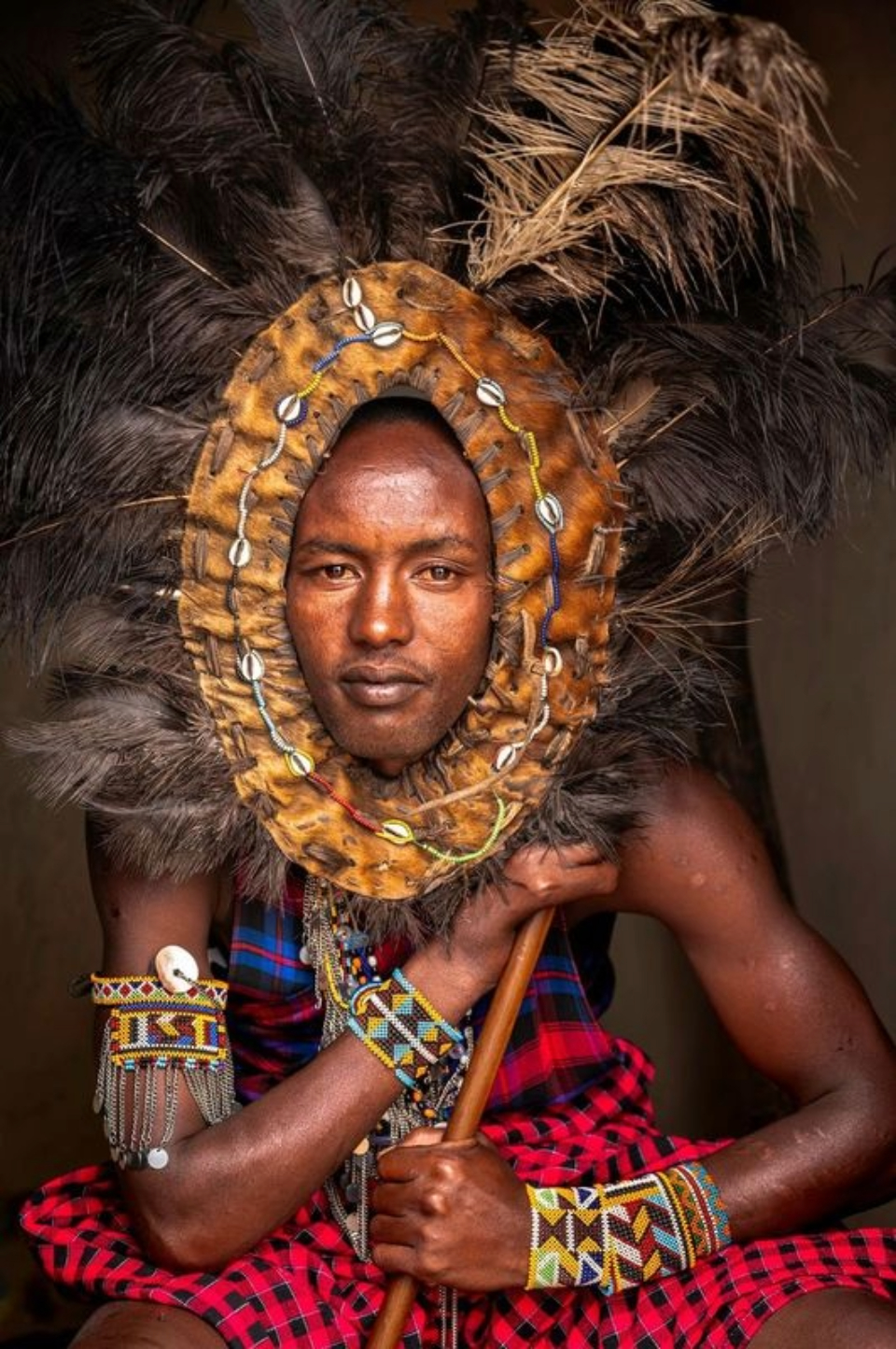 The Maasai Warrior by Muneera Hashwani - Documentary Photography, Photojournalism, Maasai Warrior, Muneera Hashwani, Art Photography