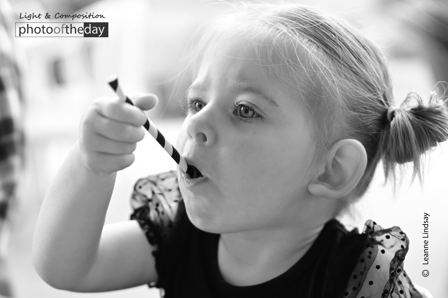 Portrait Photography, Black and White Photography, Photo of the Day, Photography Awards, Leanne Lindsay - Ivy's Straw by Leanne Lindsay Ivy's Straw by Leanne Lindsay - Portrait Photography, Black and White Photography, Photo of the Day, Photography Awards, Leanne Lindsay