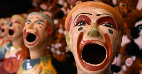 Laughing Clowns by Leanne Lindsay - Photo of the Day, Photography, Coulrophobia, Leanne Lindsay, Art Photography