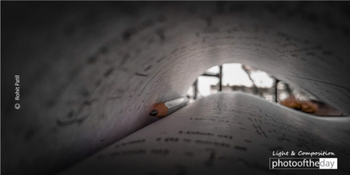 Light towards the Words by Rohit Patil - Photo of the Day, Art Photography, Photography Education, Online Photography Courses, Light & Composition University