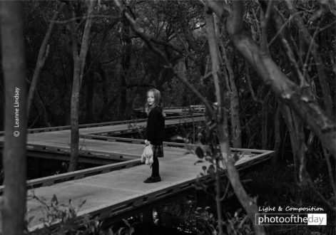 Little Girl with Bunny by Leanne Lindsay - Art Photography, Photojournalism, Photography Awards, Emotional Photography,  Light & Composition University