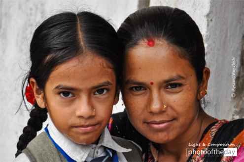 Mother & Daughter by Ryszard Wierzbicki - Photojournalism, Portrait Photography, Mother & Daughter, Ryszard Wierzbicki, Photo of the Day