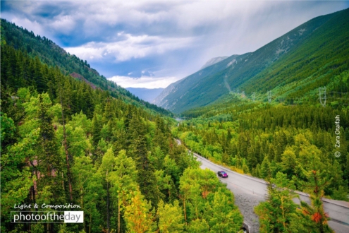 High Mountain Pass in Summery Look by Zara Otaifah - Landscape Photography, Award Winning Photography, Photo of the Day, Photography Awards, Light & Composition University