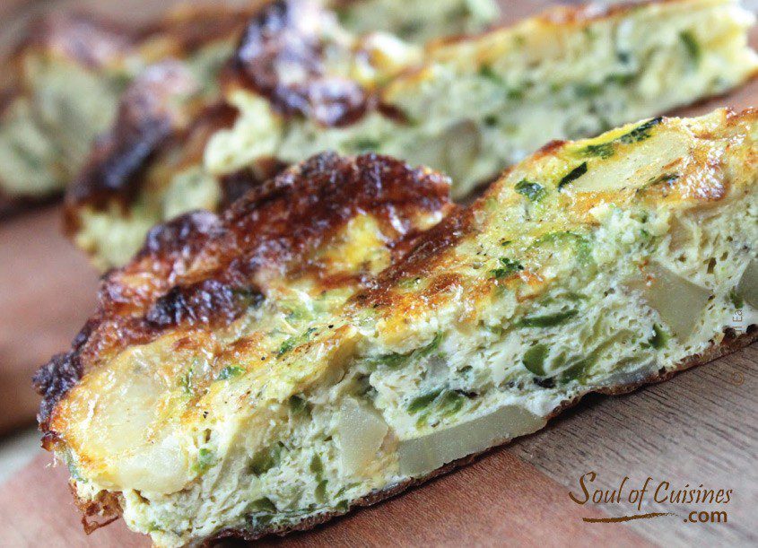 Potato and Zucchini Pie Potato and Zucchini Pie