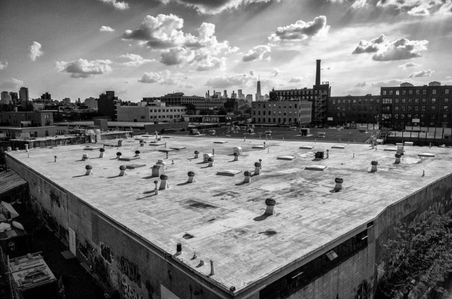 Rooftop by Keith Goldstein - Art Photography, Photography Awards, Photo of the Day, Black and White Photography, Online Photography Courses
