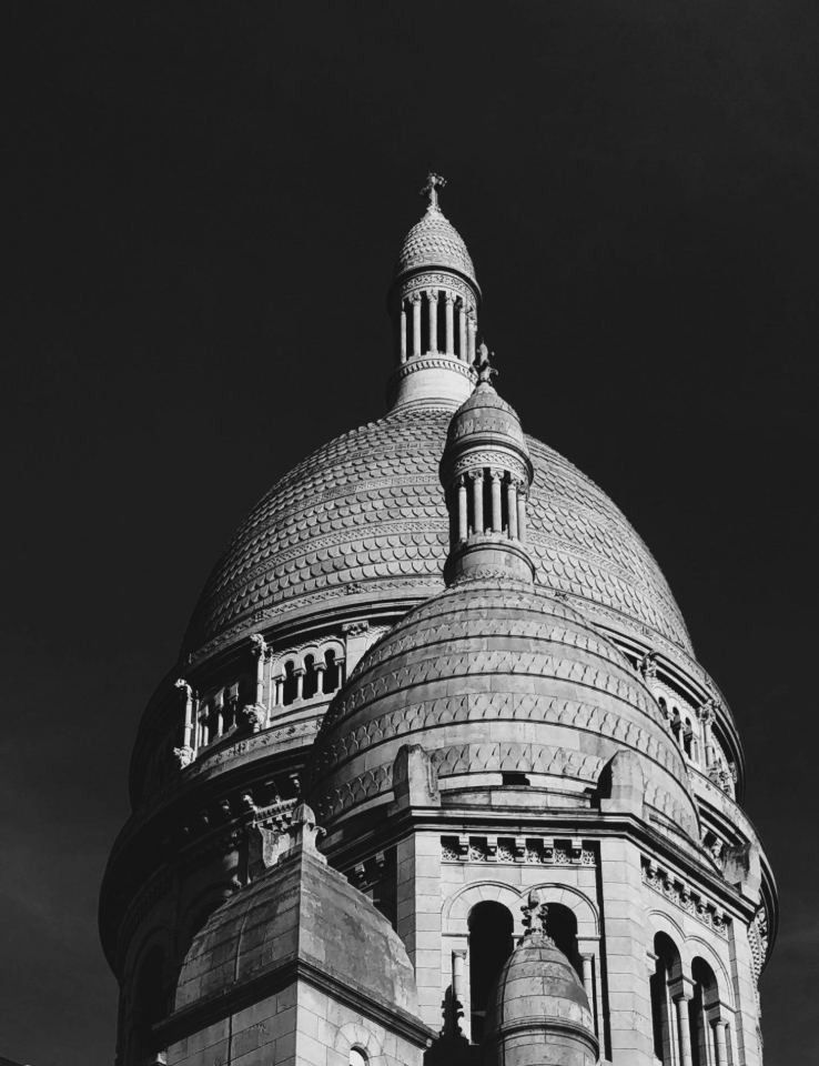 Architectural Photography, Black and White Photography, Photo of the Day, Paris Photography, Swati Iyer - Sacré Bleu Sacré Cœu by Swati Iyer Sacré Bleu Sacré Cœu by Swati Iyer - Architectural Photography, Black and White Photography, Photo of the Day, Paris Photography, Swati Iyer