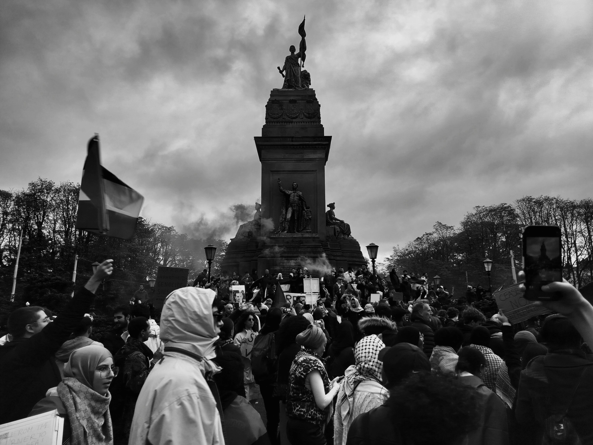 Photojournalism, Documentary Photography, Swati Iyer, Photo of the Day, Black and White Photography - Solidarity, Revolution, Hope by Swati Iyer Solidarity, Revolution, Hope by Swati Iyer - Photojournalism, Documentary Photography, Swati Iyer, Photo of the Day, Black and White Photography