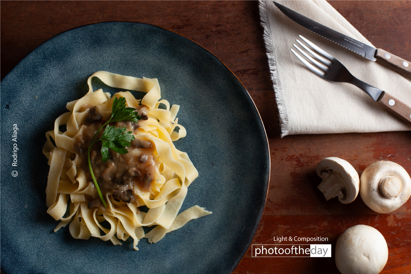 Food Photography, Photography Awards, Art Photography, Online Photography Courses, Rodrigo Aliaga - Tagliatelle ai funghi by Rodrigo Aliaga Tagliatelle ai funghi by Rodrigo Aliaga - Food Photography, Photography Awards, Art Photography, Online Photography Courses, Rodrigo Aliaga