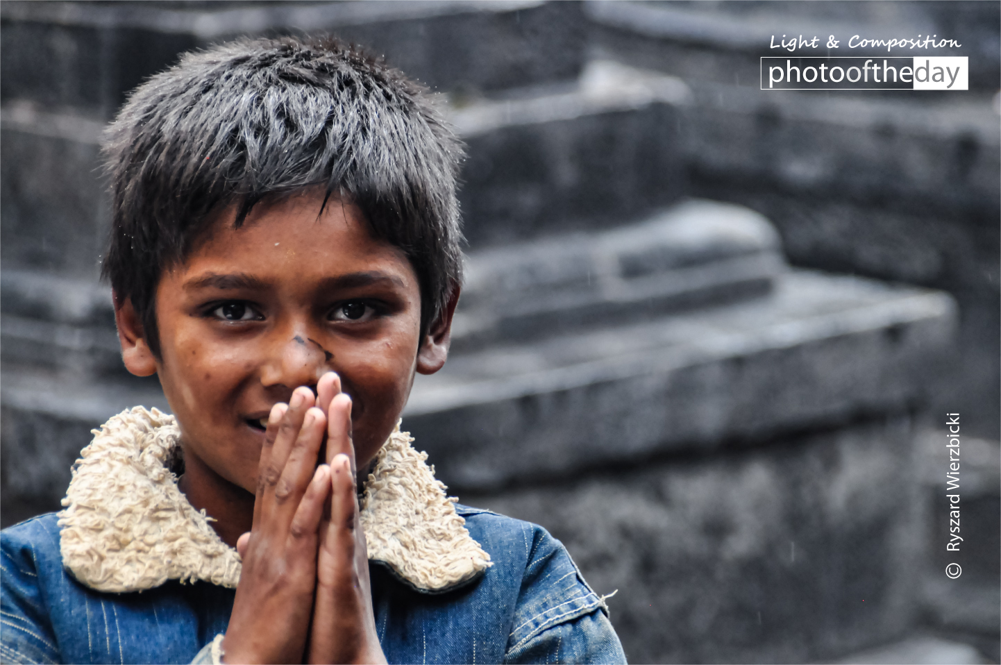Photojournalism, Art Photography, Portrait Photography, Ryszard Wierzbicki, Kathmandu - A Blessing Boy of Kathmandu by Ryszard Wierzbicki A Blessing Boy of Kathmandu by Ryszard Wierzbicki - Photojournalism, Art Photography, Portrait Photography, Ryszard Wierzbicki, Kathmandu