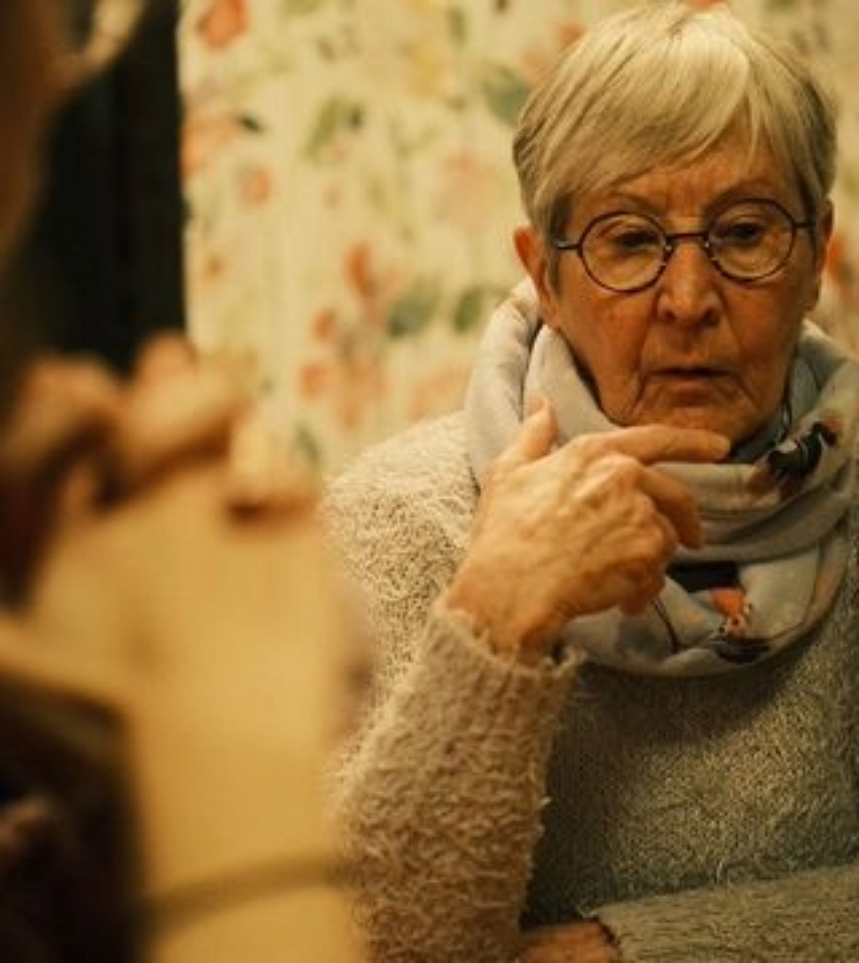 Visiting grandma by Arnaud Vlaminck - Photojournalism, Candid Photography, Photo of the Day, Art Photography, Photography Education