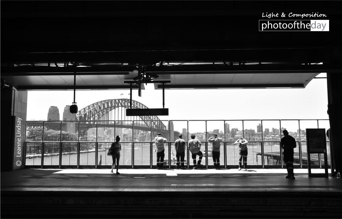 Waiting for the Train by Leanne Lindsay - Photojournalism, Photography, Art Photography, Photo of the Day, Light & Composition University