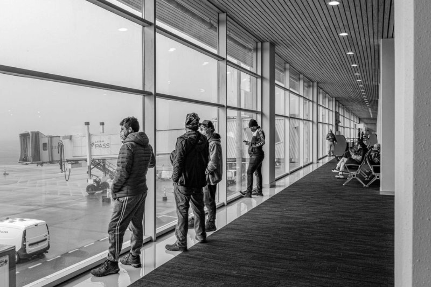Photojournalism, Airport Photography, Black and White Photography, Photo of the Day, Jose Miguel Albornoz - Exploring Airports by Jose Miguel Albornoz Exploring Airports by Jose Miguel Albornoz - Photojournalism, Airport Photography, Black and White Photography, Photo of the Day, Jose Miguel Albornoz