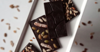 Homemade Nuts & Seeds Dark Chocolate Bars by Aditi Singh
