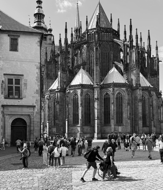 Around St. Vitus Cathedral by Mirka Krivankova