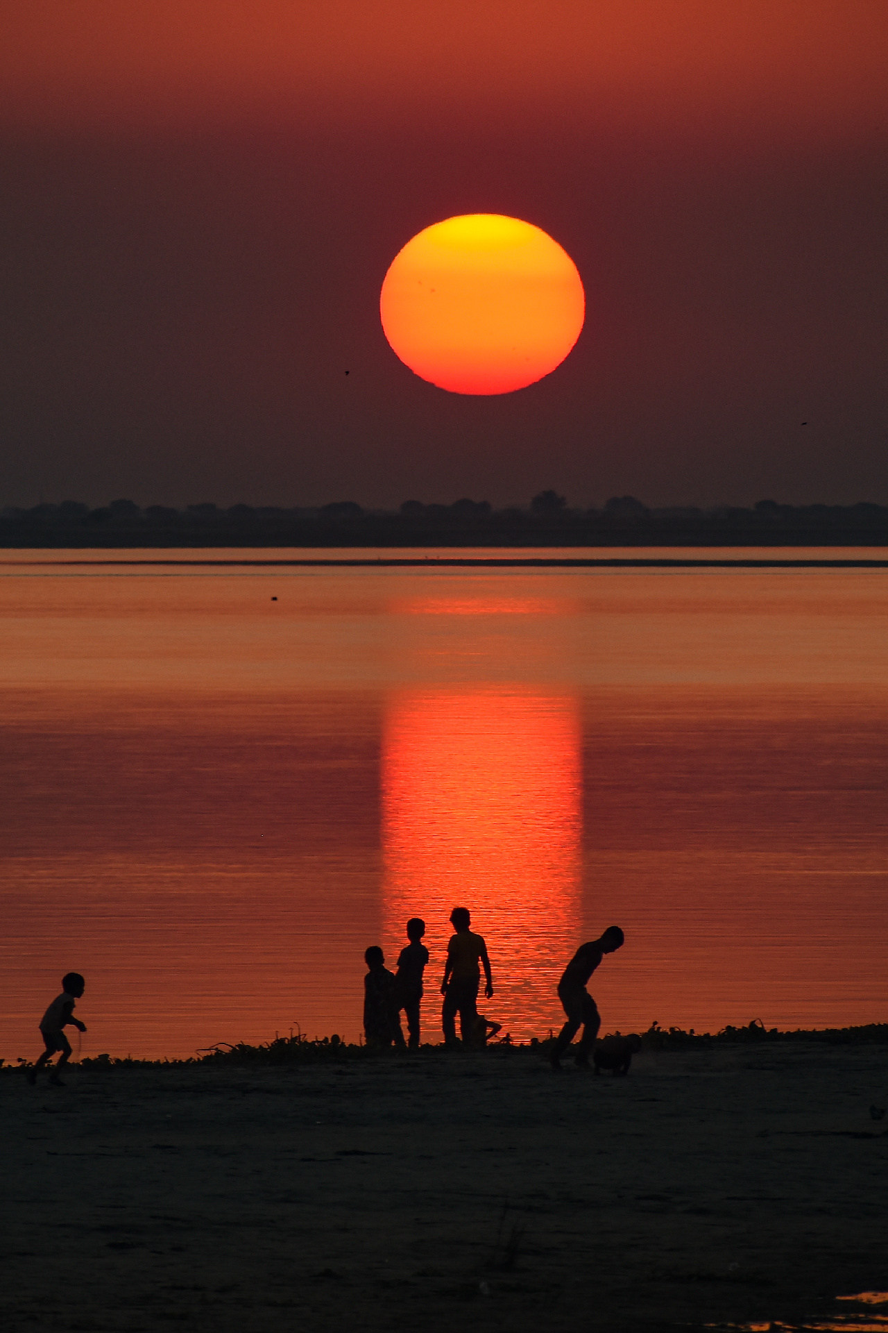 Serene Twilight Reflects Youthful Joy by Nu Yai Sing Marma