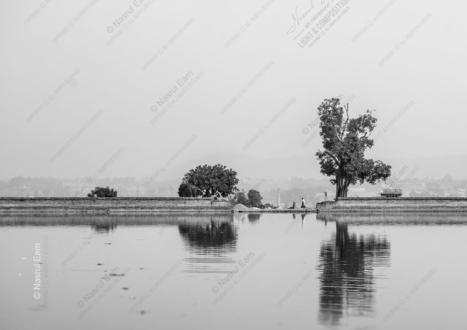 Figures on the Stone Embankment
