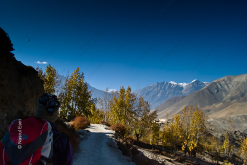 Autumn Path to the Himalayas - Fine Art Photography Prints, Limited Edition Prints, Giclée Photography, Himalayan Photography, Art Photography for Sale