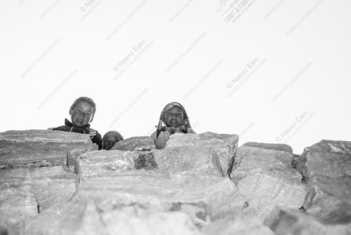 Faces Emerging from the Stone - Fine Art Photography Print, Limited Edition Photography, Museum-Quality Photography, Black and White Photography, Art Photography for Sale