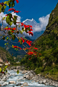 Crimson Cascade - Fine Art Photography Print, Limited Edition Photography, Landscape Photography, Giclée Print, Art Photography for Sale