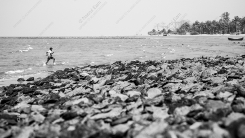 Coastal Run - Fine Art Photography Print, Limited Edition Photography, Monochrome Photography, Coastal Photography,  Art Photography for Sale