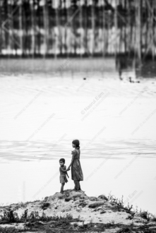 Shoreline Siblings - Fine Art Photography Print, Limited Edition Print, Giclée Photography, Art Photography, Fine Art Photography