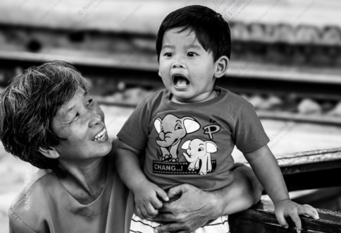 A Child's Cry, A Grandmother's Smile - Fine Art Photography Prints, Limited Edition Photography, Giclée Prints, Art Photography Collectors, Museum-Quality Photography