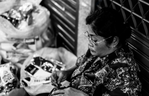 Counting the Day's Earnings - Fine Art Photography Prints, Limited Edition Photography, Giclée Print,  Art Photography Investment, Monochrome Photography