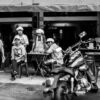 Streetside Eatery Crew - Fine Art Photography Print, Monochrome Photography, Limited Edition Print, Street Photography,  Art Photography