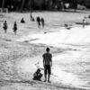 Two Boys by the Shoreline - Fine Art Photography Print, Limited Edition Photography, Black and White Photography, Art Photography for Sale, Collector's Photography