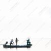Three Men on a Sunlit Sea - Fine Art Photography Prints, Limited Edition Photography, Luxury Photography Art, Art Photography for Collectors, High-End Photography Prints