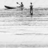 The Kayaker and the Wader - Fine Art Photography Print, Limited Edition Photography, Giclée Print, Black and White Photography,  Art Photography for Sale