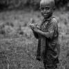 Young Boy with Clasped Hands in a Field - Fine Art Photography Print, Limited Edition Photography, Black and White Portrait, Giclée Print,  Fine Art Photography