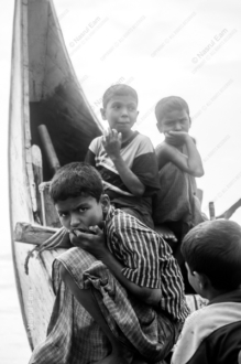 Young Eyes on the River - Fine Art Photography Print, Limited Edition Photography, Giclée Print, Art Photography Investment, Monochrome Photography