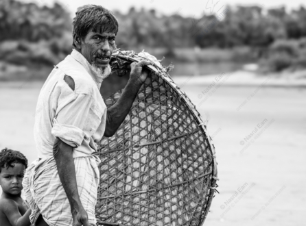 The Weight of the Catch - Fine Art Photography Print, Limited Edition Photography, Black and White Photography,  Fine Art Photography,  Luxury Photography Art