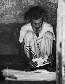 Scholar in the Shadows - Fine Art Photography Print, Limited Edition Photography, Monochrome Photography, Art Photography Print,  Museum-Quality Photography