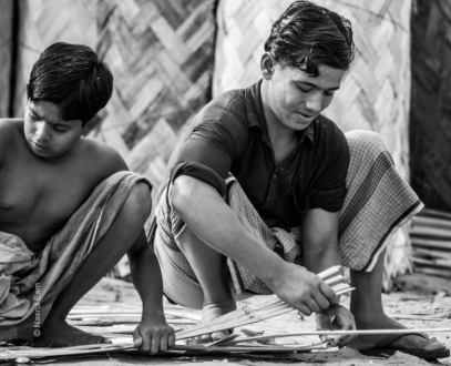 Weaving Futures - Fine Art Photography Print, Limited Edition Photography, Monochrome Photography, Documentary Photography,  Art Photography for Sale