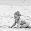 Seaside Discovery - Fine Art Photography Print, Limited Edition Photography, Giclée Print, Monochrome Photography, Child Photography