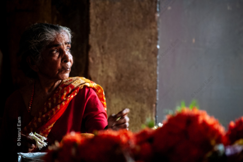 Flower Seller - Fine Art Photography Print, Limited Edition Photography, Portrait Photography, Art Photography,  Fine Art Prints