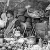 A Woman Amidst Her Clay Wares - Fine Art Photography Print, Limited Edition Print, Black and White Photography, Documentary Photography, Art Photography