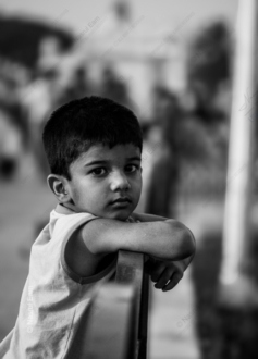 Boy at the Railing - Fine Art Photography Prints, Limited Edition Photography, Giclée Print, Art Photography for Sale, Fine Art Photography