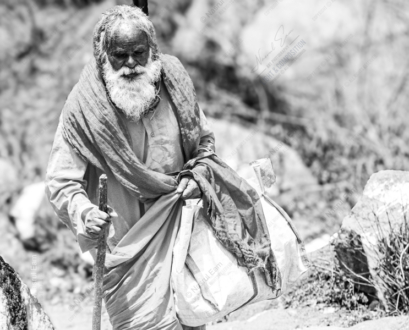 The Pilgrim's Path - Fine Art Photography Print, Limited Edition Photography, Monochromatic Portrait, Humanist Photography, Art Photography for Sale